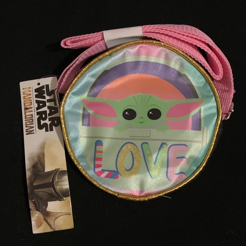 NWT Star Wars Baby Yoda Grogu Mini Purse Bag